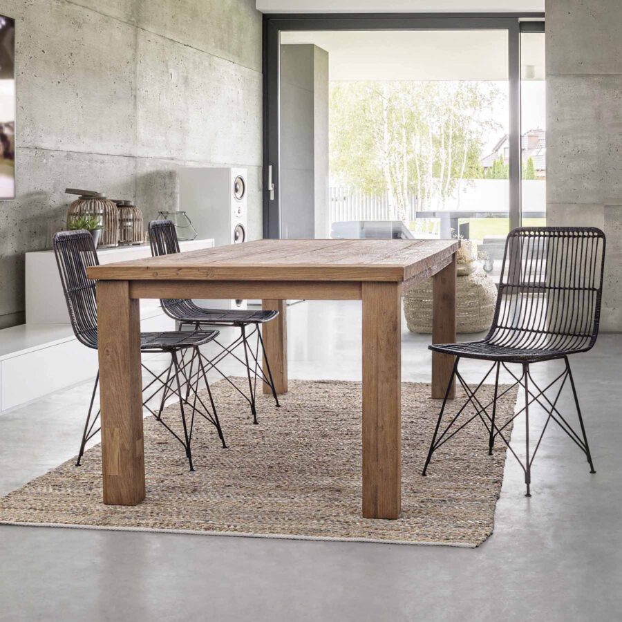 Tavolo in Teak riciclato 240 x 100 Bounty - immagine 6