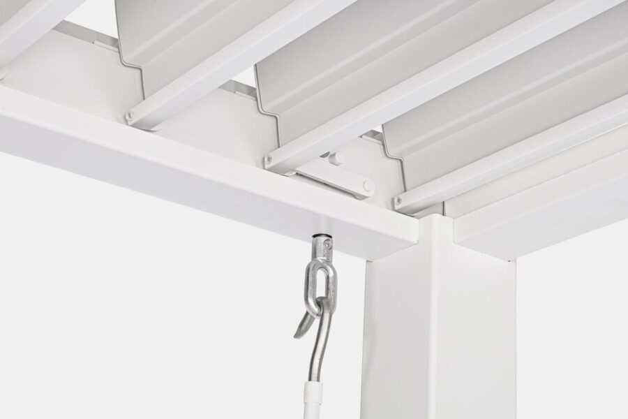 Pergola Pacific 3x4 alluminio bianco - Image 2