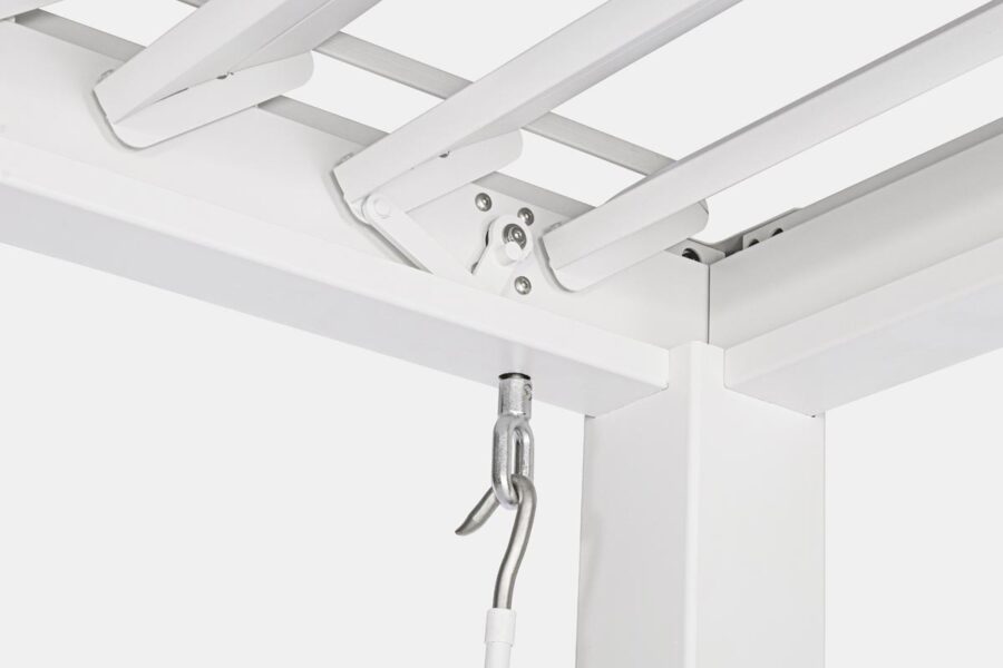 Pergola Pacific 3x4 alluminio bianco - Image 3