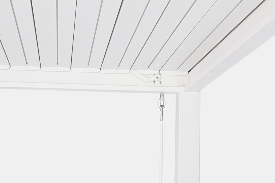 Pergola Pacific 3x4 alluminio bianco - Image 5