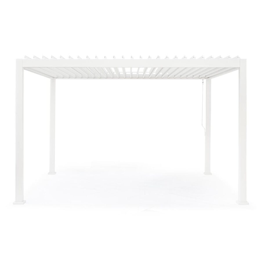 Pergola Pacific 3x4 alluminio bianco - Image 7