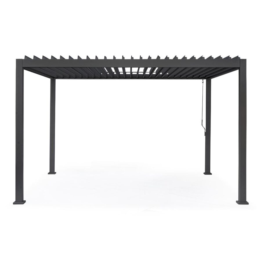 Pergola Pacific 3x4 alluminio Grigio - immagine 8