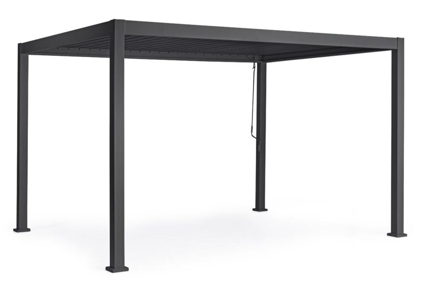 Pergola Pacific 3x4 alluminio Grigio - immagine 7