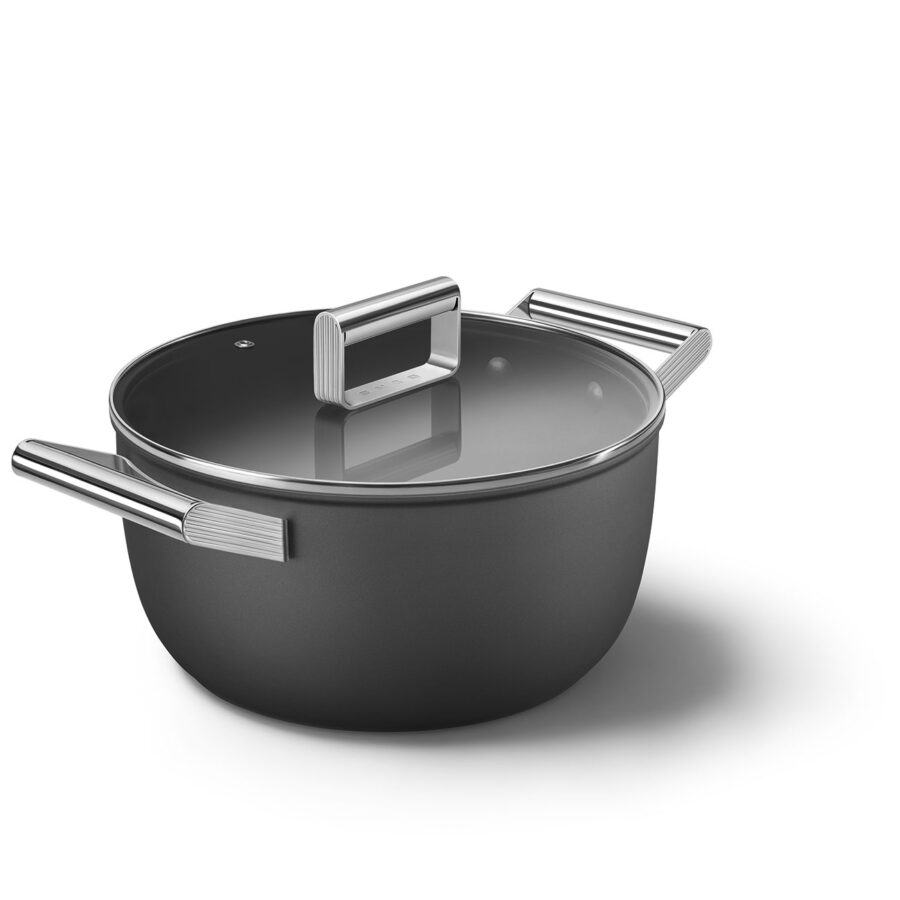 Casseruola 2 Manici Nero 24 cm. - Image 2