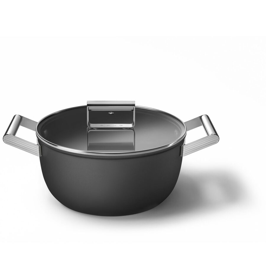 Casseruola 2 Manici Nero 24 cm. - Image 4