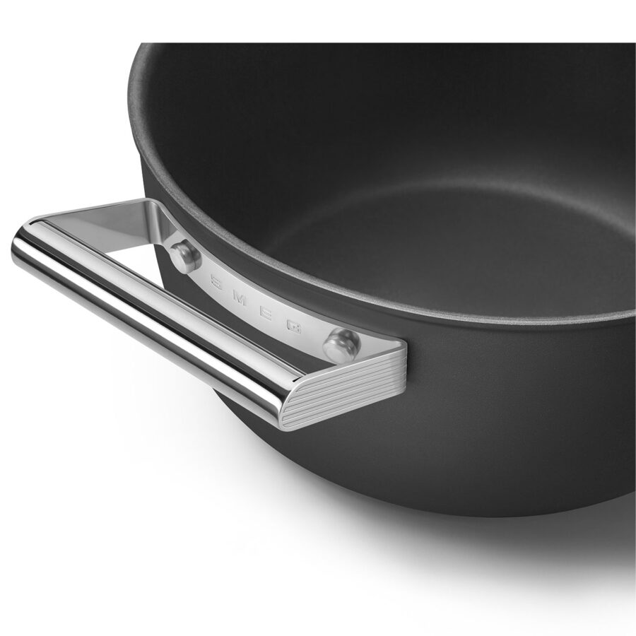 Casseruola 2 Manici Nero 24 cm. - Image 9