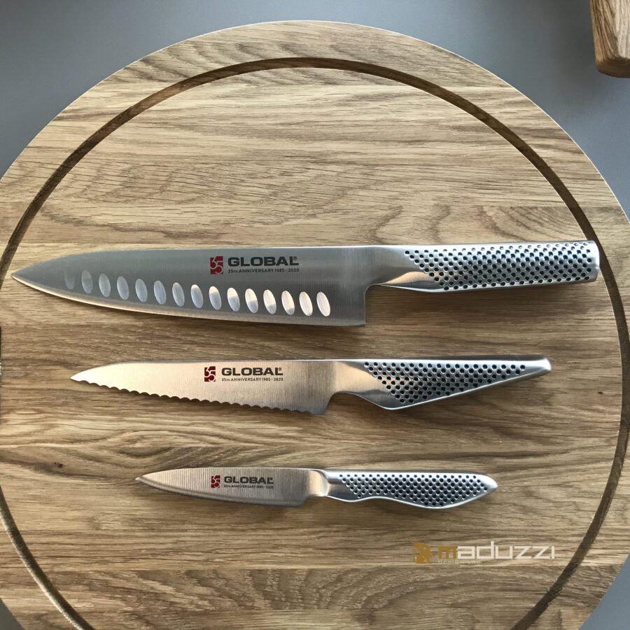 Set 3 Coltelli Global 35° - immagine 2