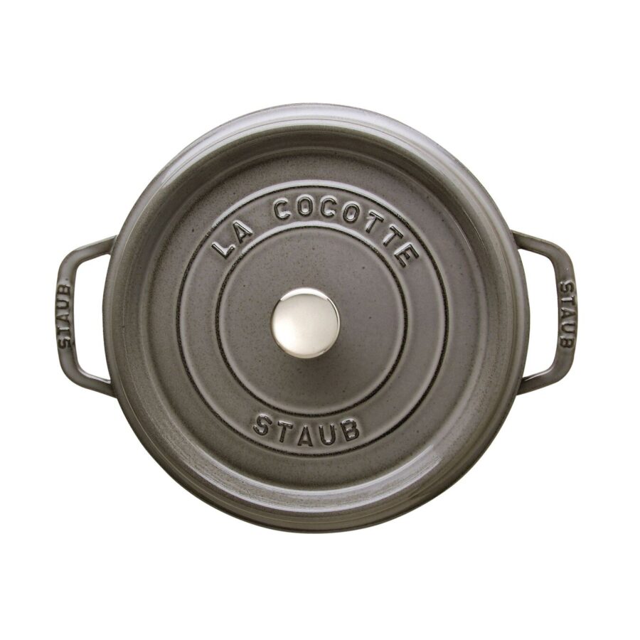 COCOTTE ROTONDA - 28 CM Staub Grigio grafite - Image 2