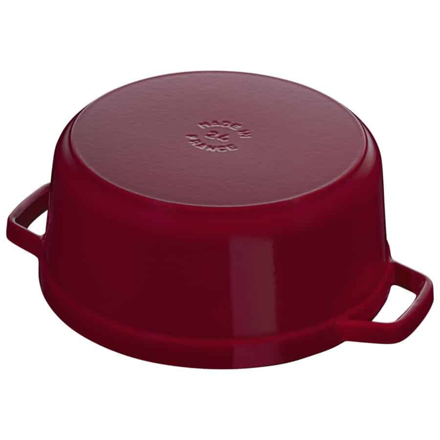 COCOTTE ROTONDA - 28 CM Staub Bordeaux - Image 3