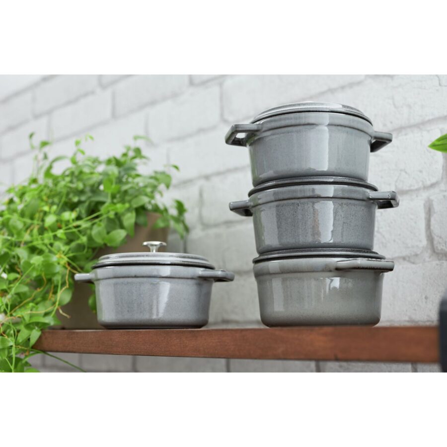 COCOTTE ROTONDA - 28 CM Staub Grigio grafite - Image 6