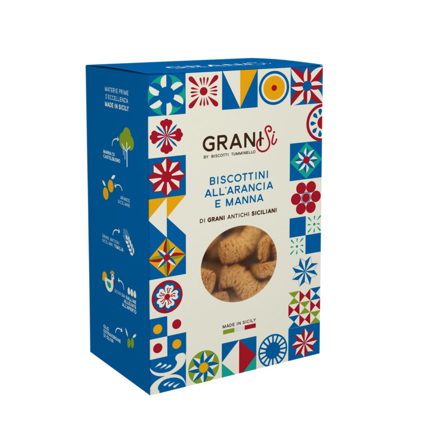 Biscotti all'arancia e manna