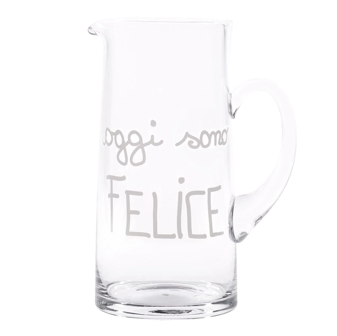 Brocca con scritta "Oggi sono felice" - Image 2