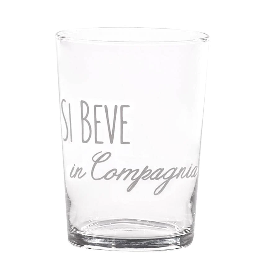 Set 6 bicchieri birra "Si beve in compagnia" - Image 3