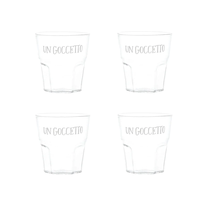 Set 4 bicchierini liquore "Un goccetto" - Image 2