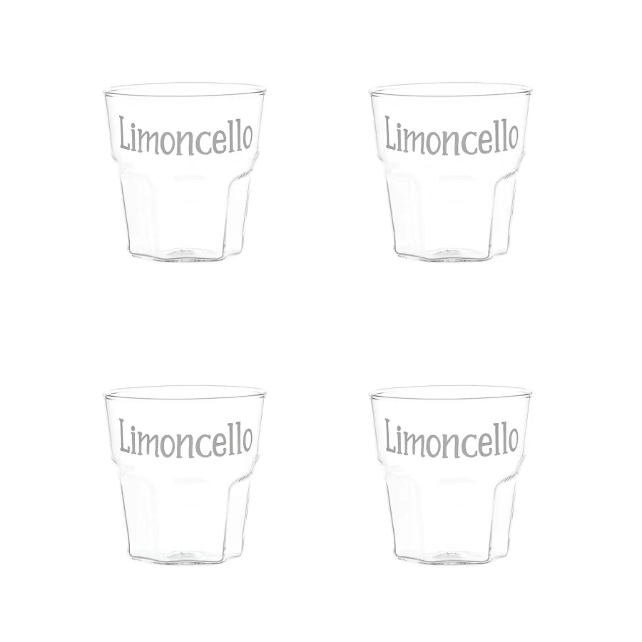 Set 4 bicchierini liquore "Limoncello" - Image 3