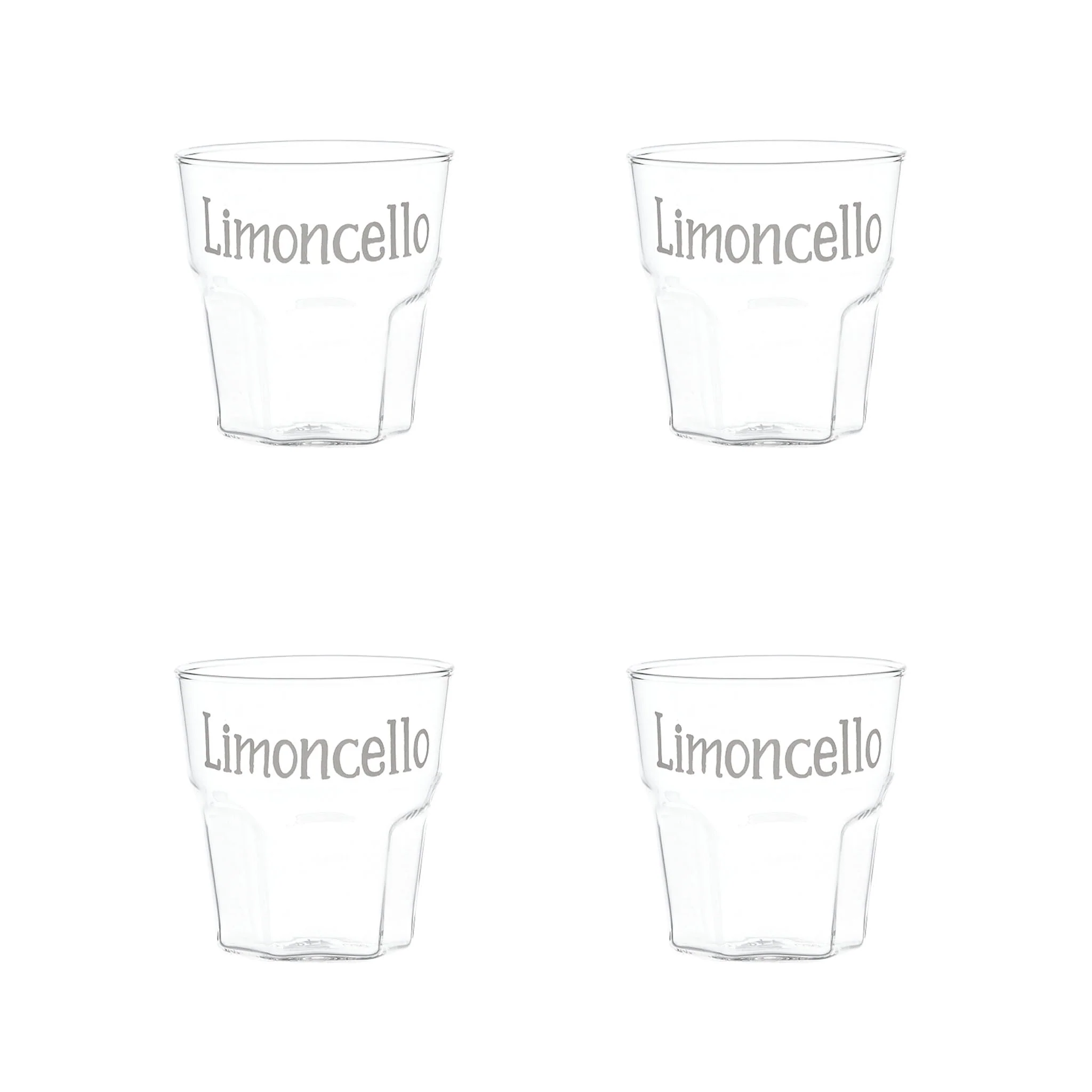 Set 4 bicchierini liquore "Limoncello" - Image 3