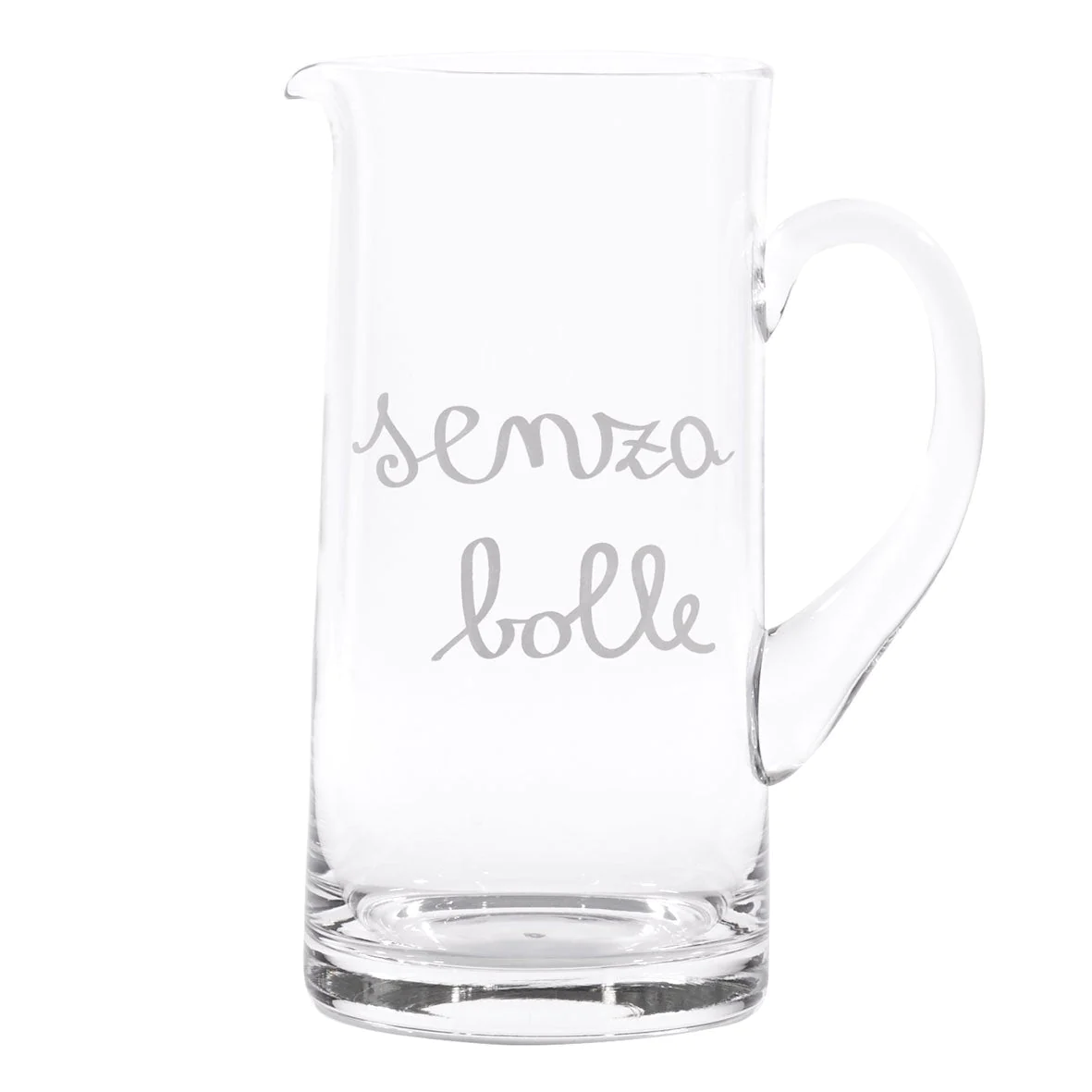 Brocca con scritta "Senza Bolle" - Image 2