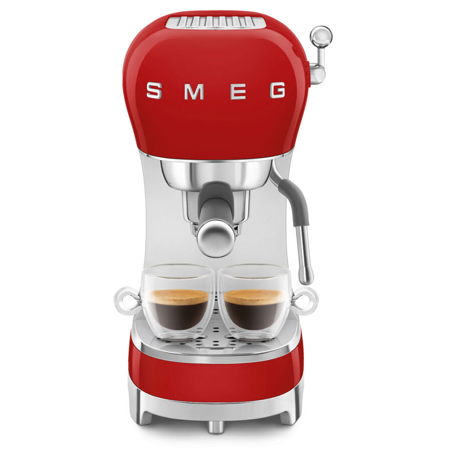 Macchina da Caffè Espresso Manuale Rosso - Image 4
