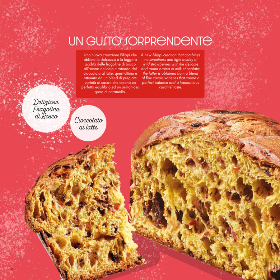 Panettone con Fragoline di Bosco e Cioccolato al latte - Image 2