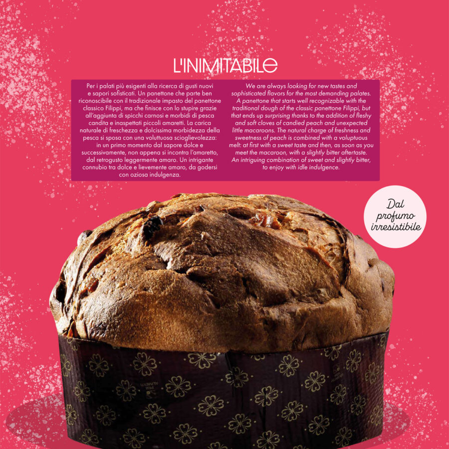 Panettone con pesca candita e amaretti - Image 2