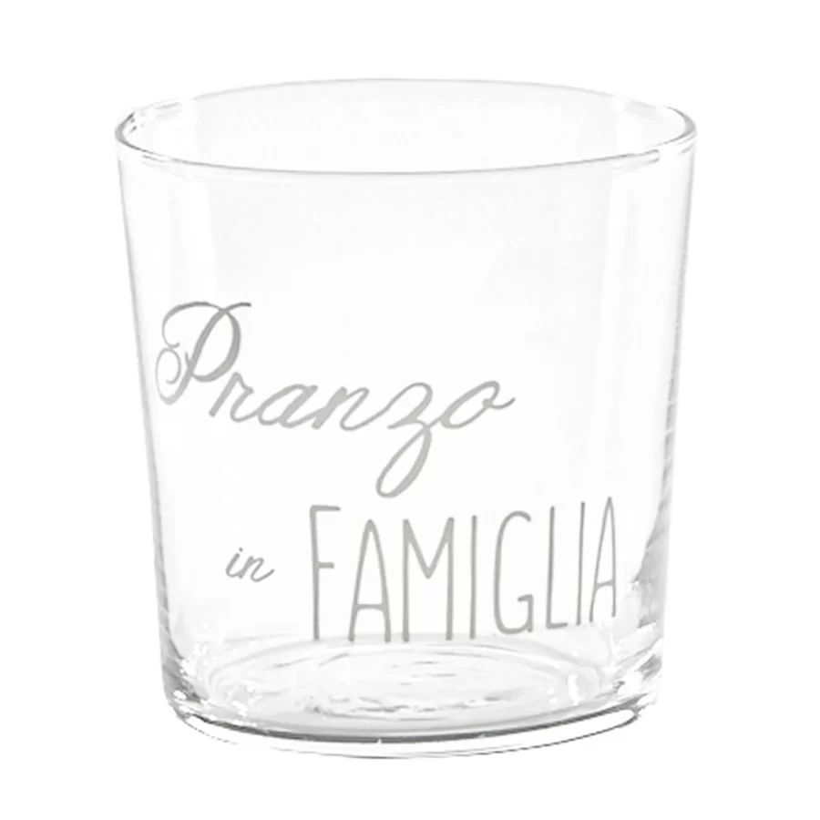 Set 6 Bicchieri acqua "Pranzo in Famiglia" - Image 2