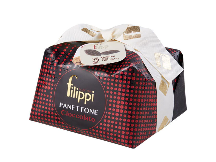 Panettone con cioccolato