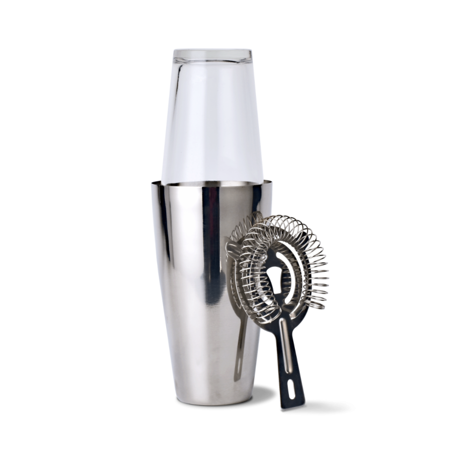 Set Cocktail con Shaker, Colino e Bicchiere