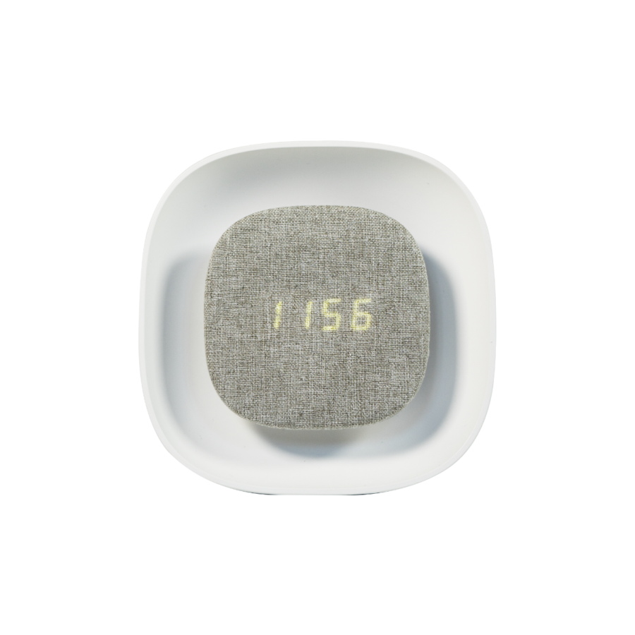 Sveglia Digitale Wireless con luce Led Grigio