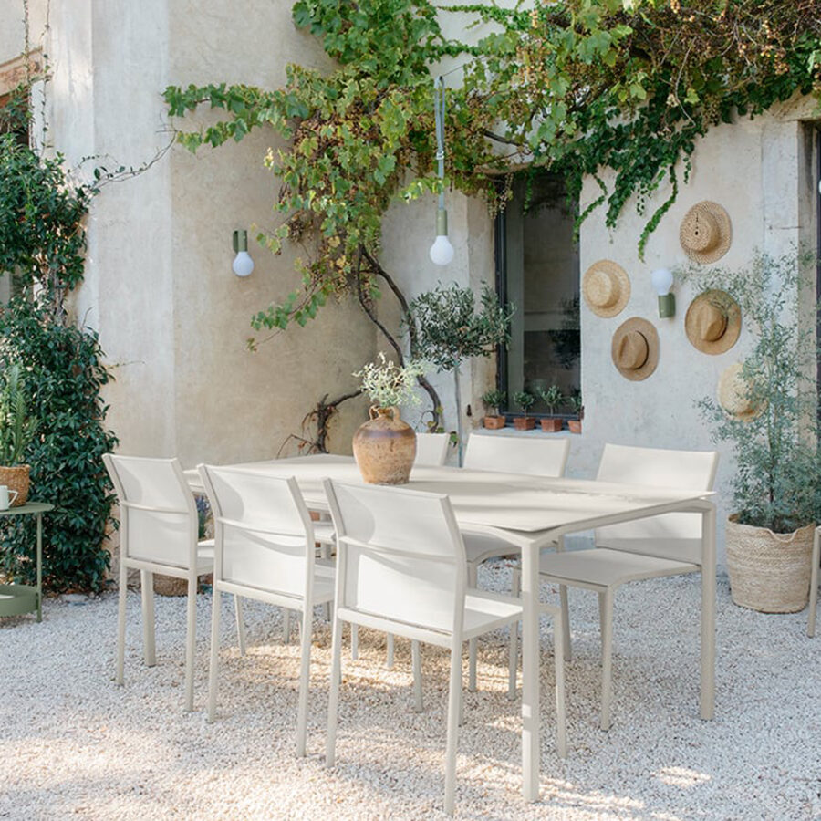 Calvi tavolo in Alluminio