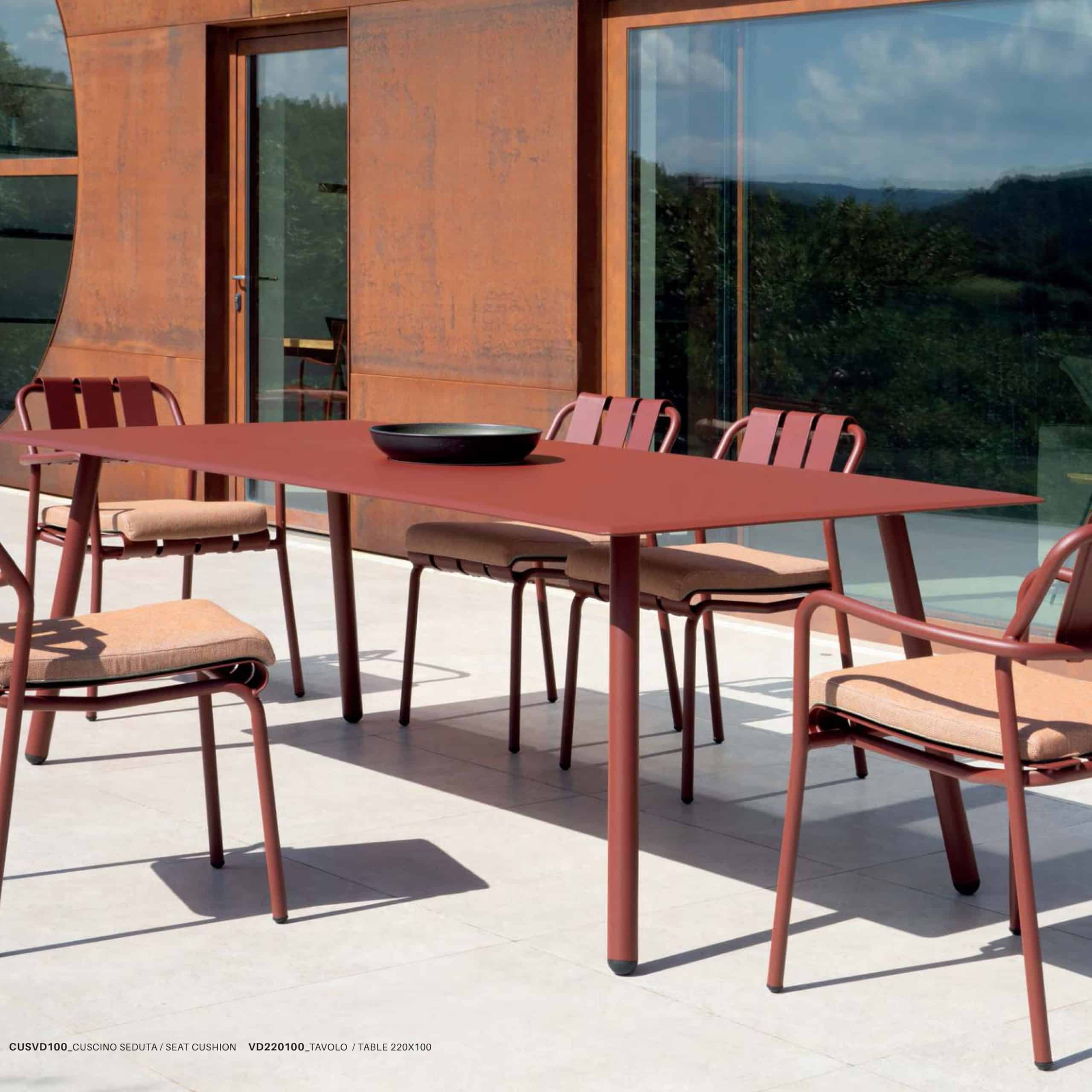 Tavolo Verdea 220x100 color verde Menta - Image 2