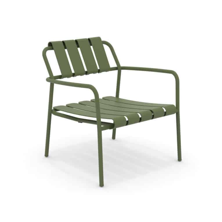 Poltrona Bassa Verdea Menta