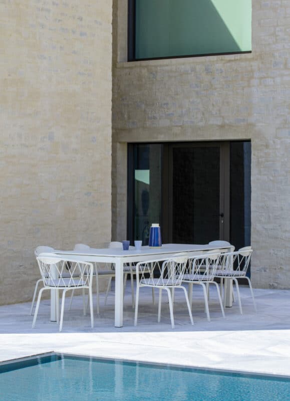 Tavolo Extia allungabile Bianco